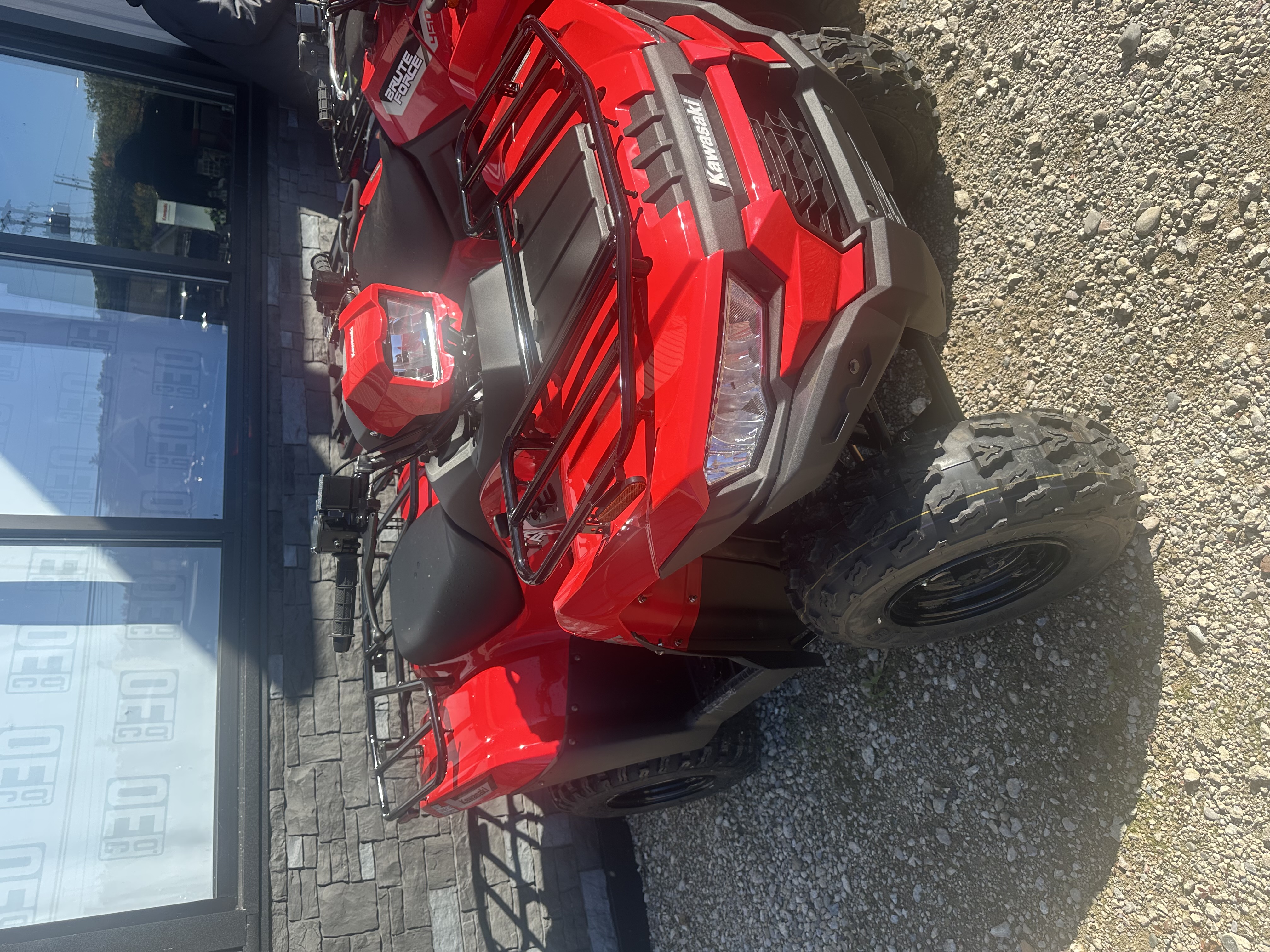 2026 Kawasaki Brute Force 300 Firecracker Red ATV