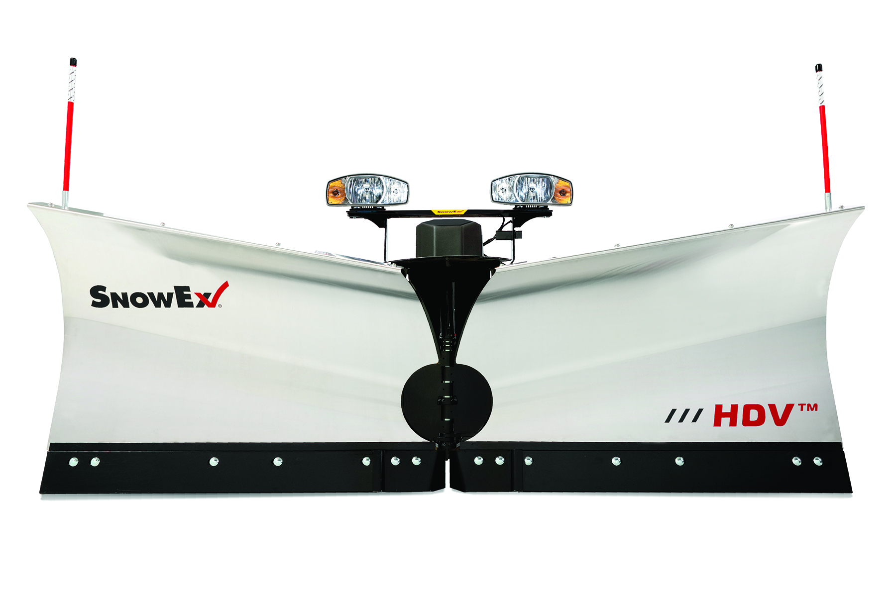 2027 SNOW EX HDV Stainless Steel w/ ScrapeMaxx & StormSeeker Halogen Lights SNOW PLOW