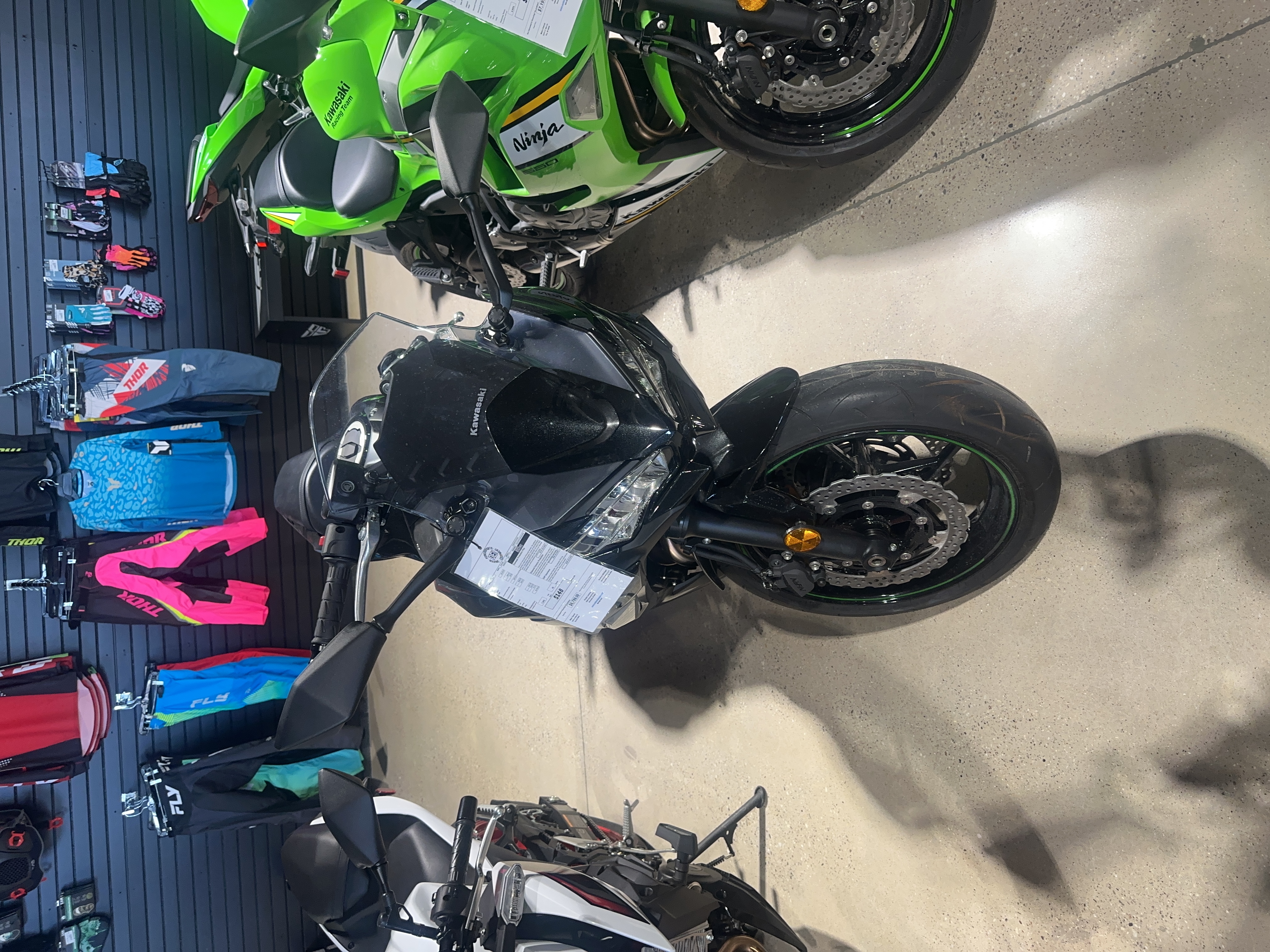 2025 Kawasaki Ninja 650 Metallic Spark Black/Metallic Flat Spark Black MOTORCYCLE
