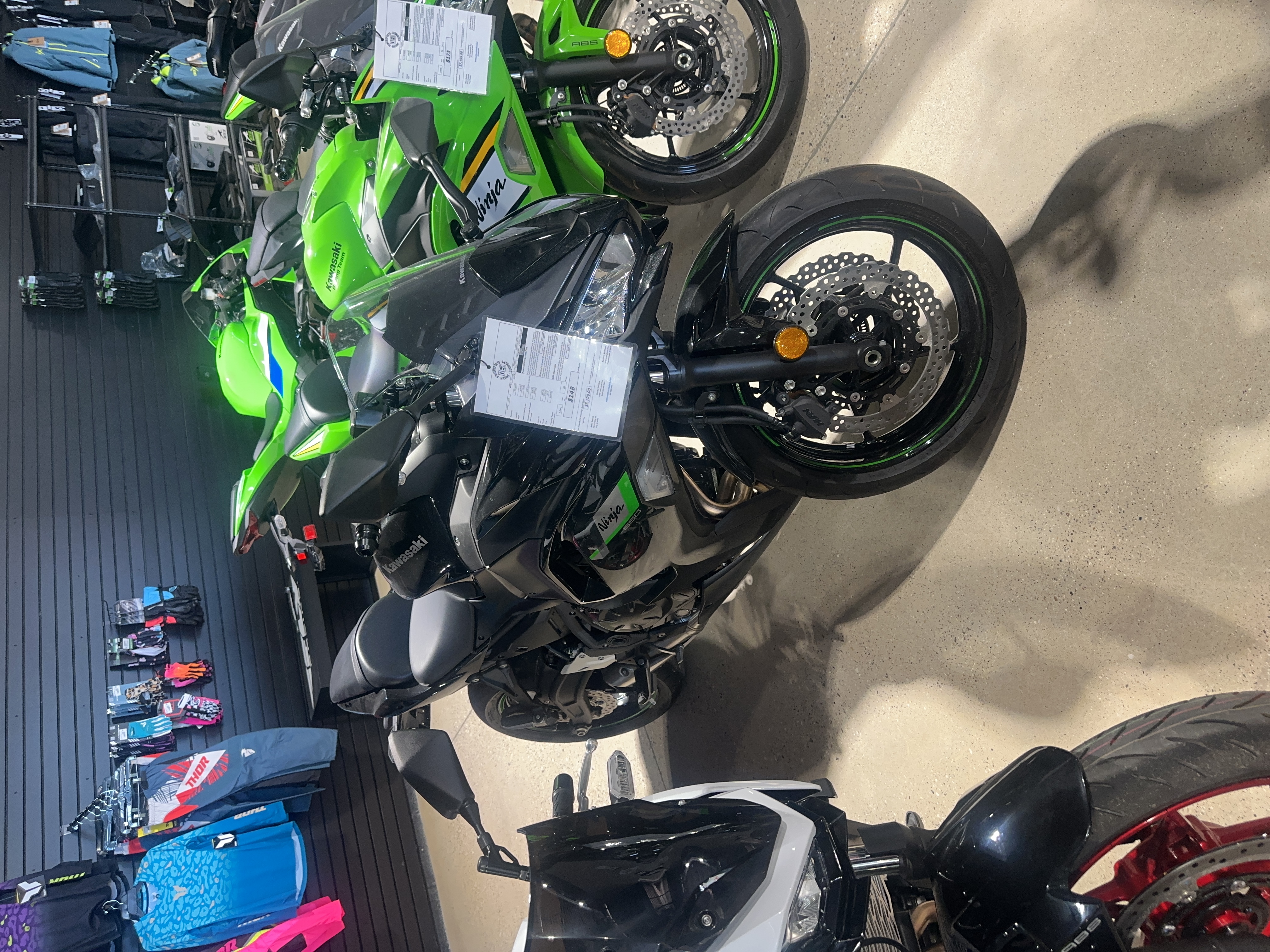2025 Kawasaki Ninja 650 Metallic Spark Black/Metallic Flat Spark Black MOTORCYCLE