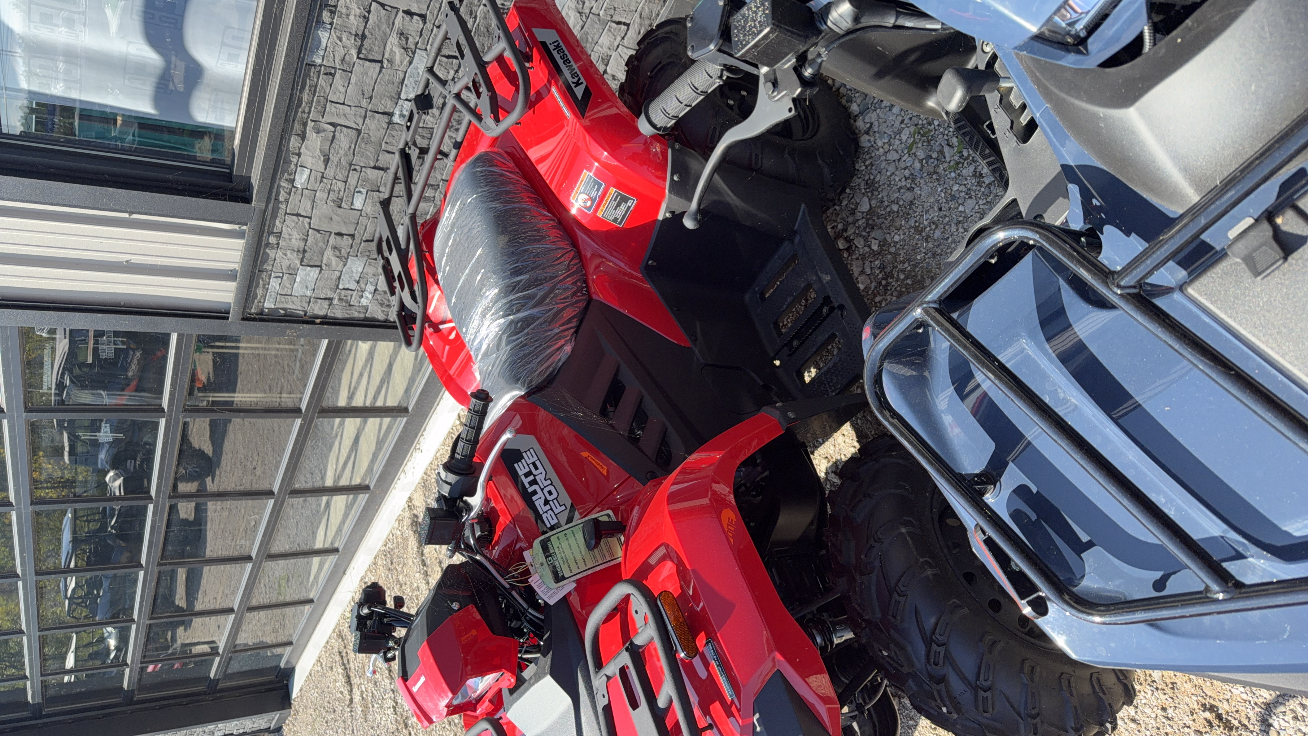 2026 Kawasaki Brute Force 450 4x4 Firecracker Red ATV