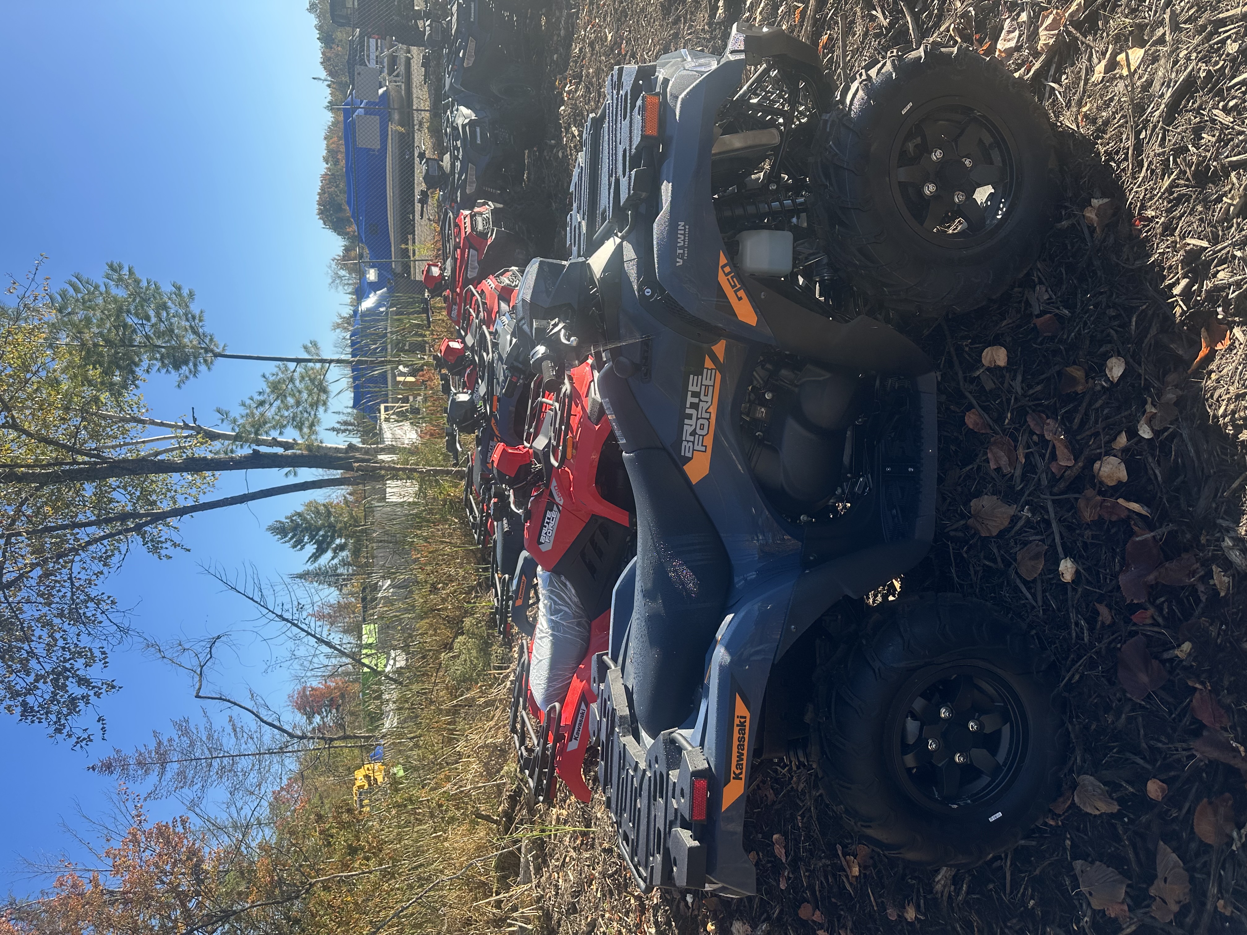 2026 Kawasaki Brute Force 750 EPS Grayish Blue ATV