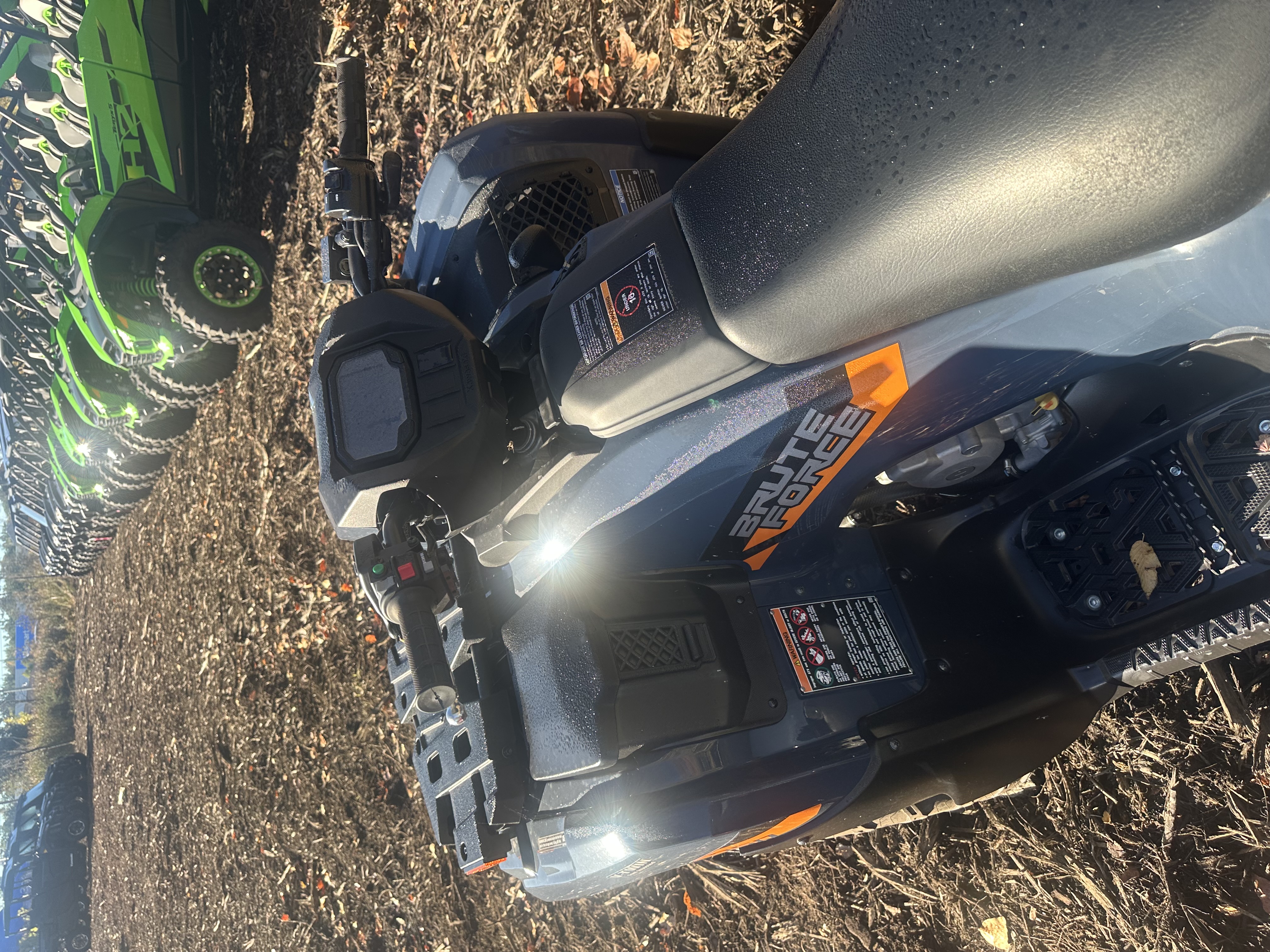 2026 Kawasaki Brute Force 750 EPS Grayish Blue ATV