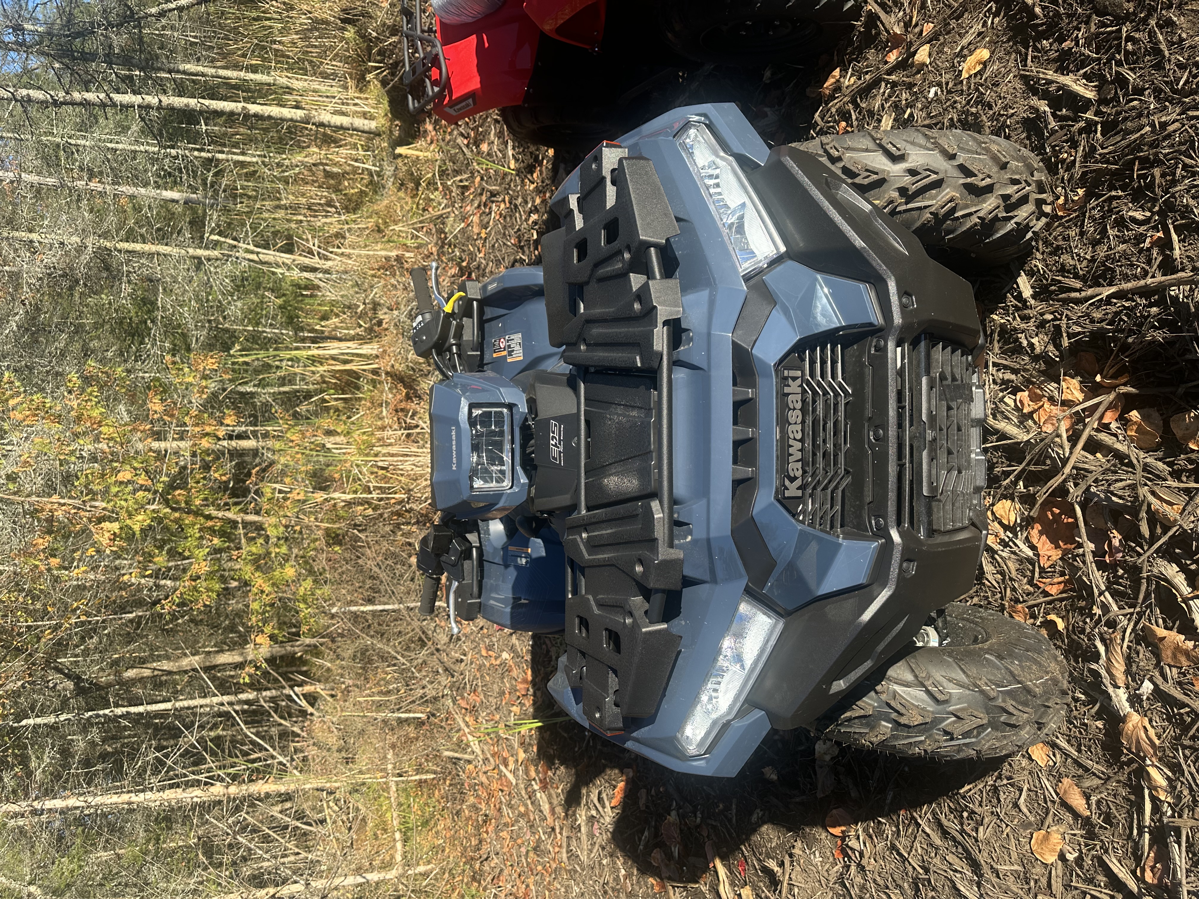 2026 Kawasaki Brute Force 750 EPS Grayish Blue ATV