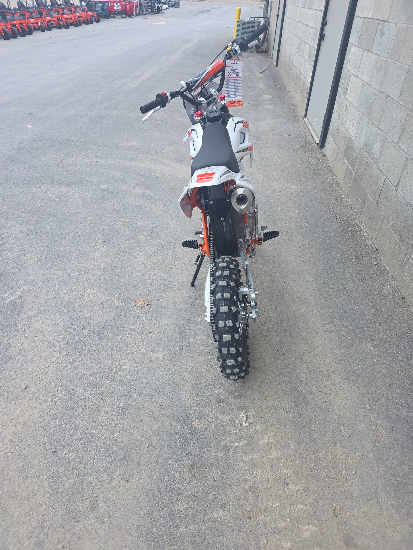 2027 Kayo TT 125 EFI White DIRT BIKE
