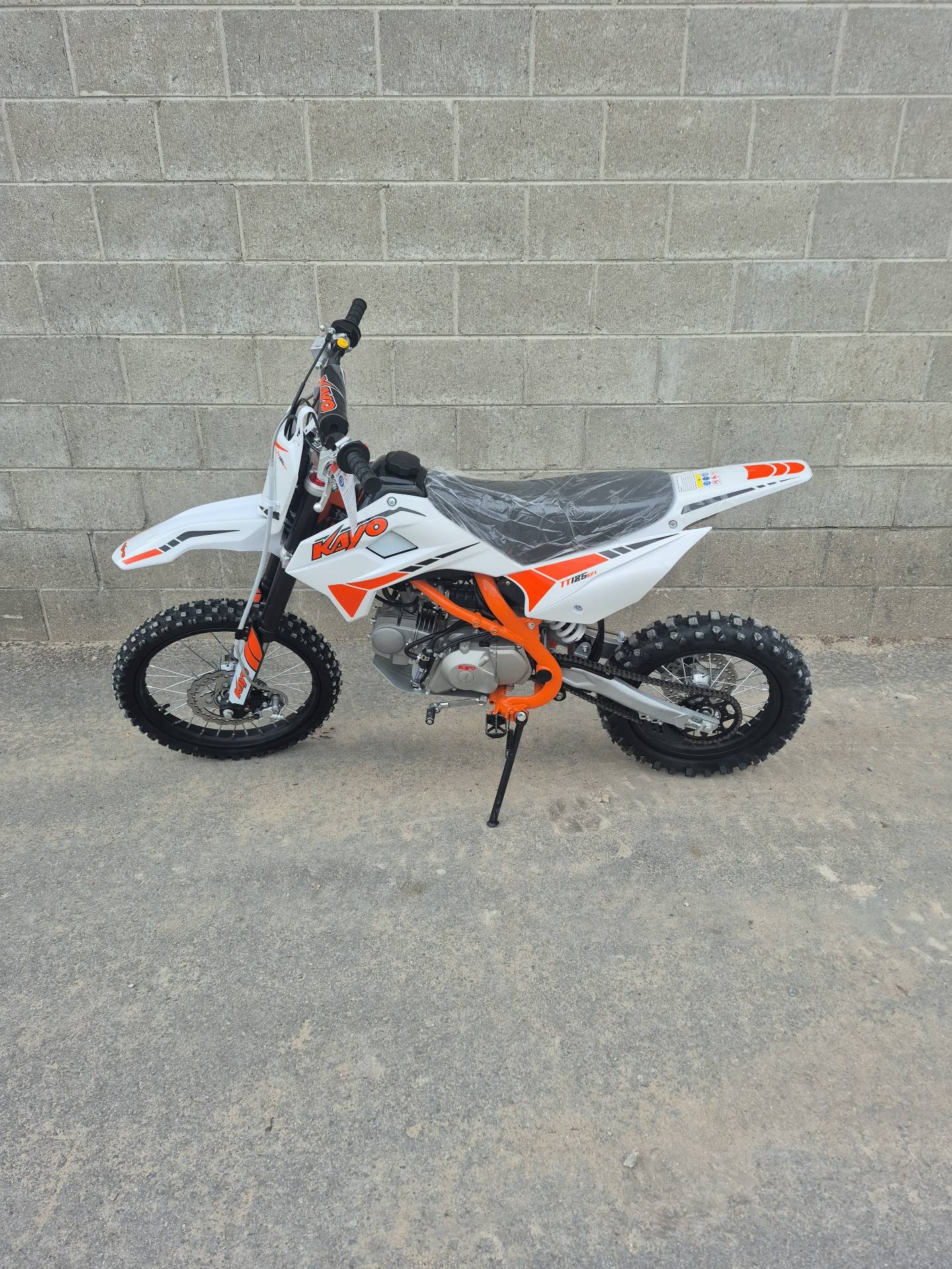 2027 Kayo TT 125 EFI White DIRT BIKE