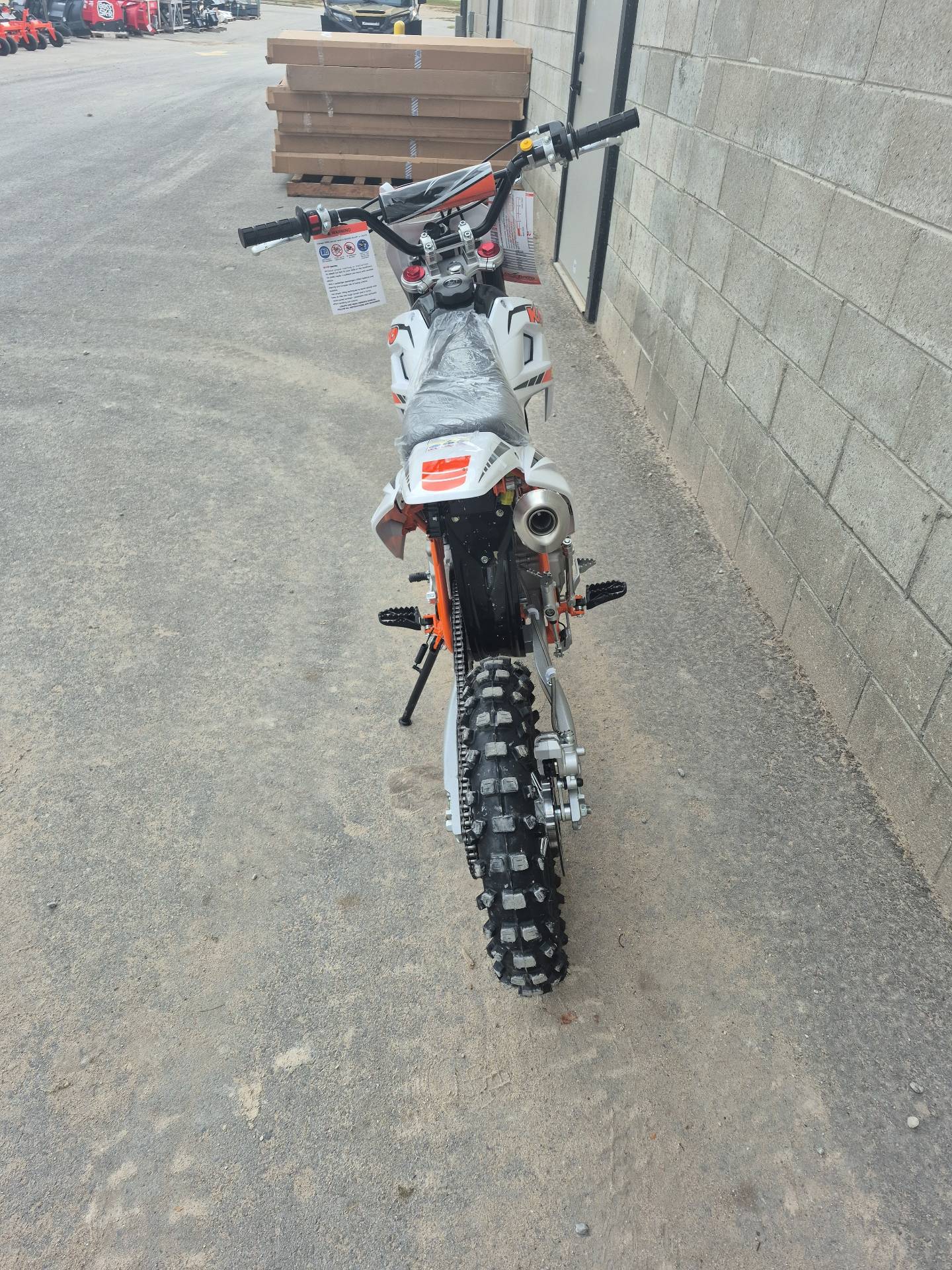 2027 Kayo TT 125 EFI White DIRT BIKE